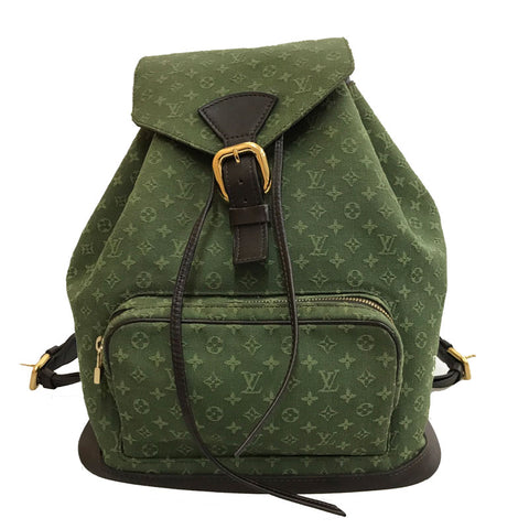 Louis Vuitton Monogram Monsri GM M92456 Backpack Daypack Canvas