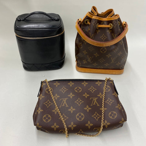 LV Mini Noe,Chanel Ram Vanity,LV Para Scratch(Jason①)