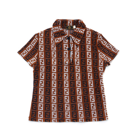 Fendi尺寸42 1990 Polo Shirt棉花多色WS1141