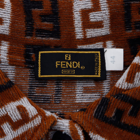 フェンディ FENDI サイズ44 1990年 ポロシャツ コットン マルチカラー WS1142