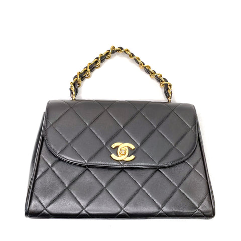 シャネル CHANEL マトラッセ ハンドバッグ ブラック WS1271 – NUIR VINTAGE