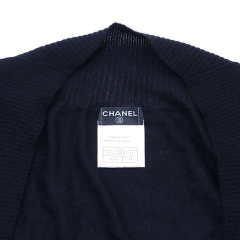 シャネル CHANEL カーディガン  アンサンブル ブラック WS1306