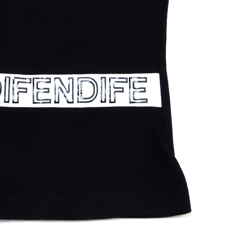 フェンディ FENDI ロゴ シンプル タンクトップ ブラック WS1385 – NUIR