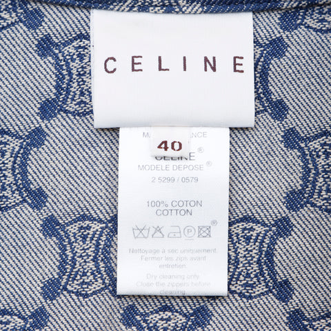 Celine Denim Vest Blue WS1424