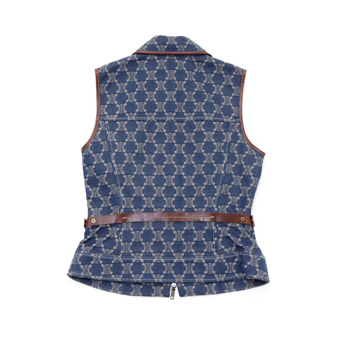 Celine Denim Vest Blue WS1424