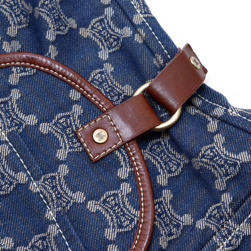 セリーヌ CELINE デニム ベスト ブルー WS1424 – NUIR VINTAGE