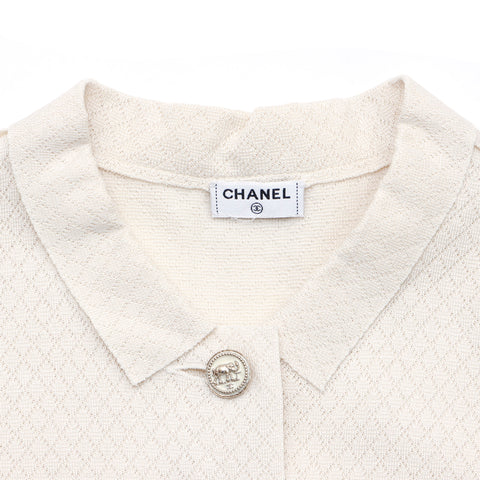 シャネル CHANEL 半袖シャツ ホワイト WS1499