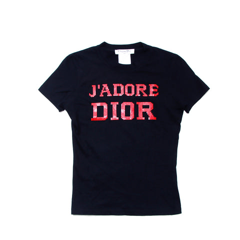 ファッションヴィンテージ クリスチャンディオール JAdore Dior ブラック Tシャツ