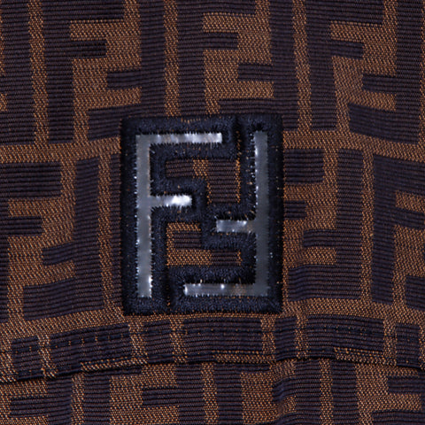 フェンディ FENDI ズッカ柄 ベスト ブラウン WS1738