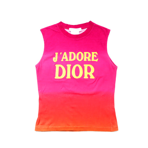 クリスチャンディオール Christian Dior 1990s-2000s ジャドール タンクトップ ピンク×オレンジ WS1966