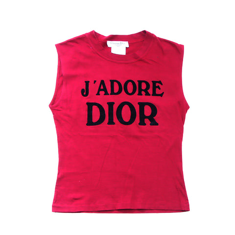 Christian Dior Jador Schnitt und nähen Sie rot x Schwarz WS1990