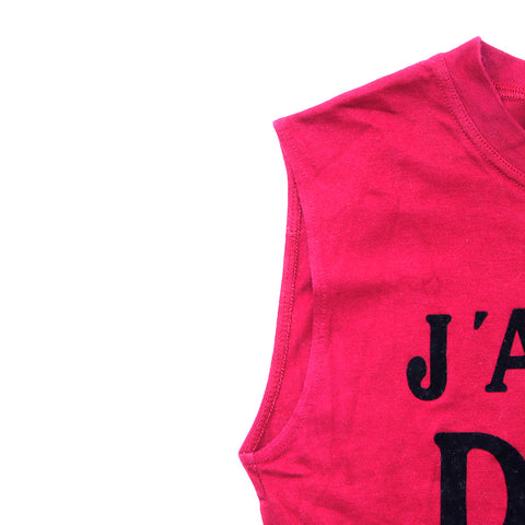 Christian Dior Jador Cut et Sew Red x Black WS1990