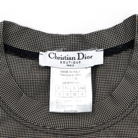 クリスチャンディオール Christian Dior ノースリーブ  サイズ40 タンクトップ ナイロン グレー WS2019