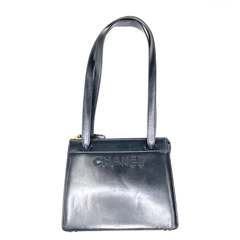 シャネル CHANEL 1997-1999年 ショルダーバッグ ラムスキン ブラック WS2135