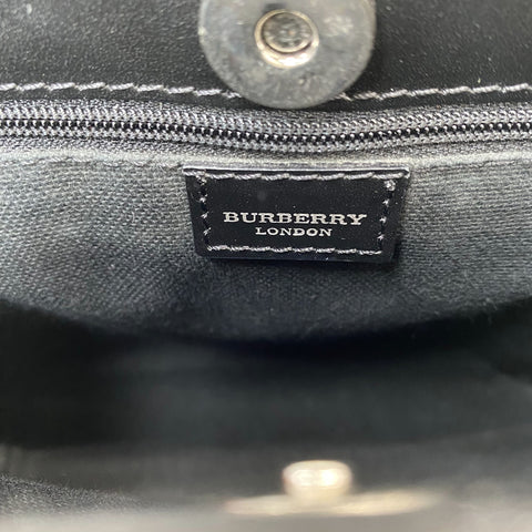 バーバリー BURBERRY チェックバッグ ショルダーバッグ キャンバス ベージュ WS2244