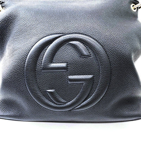 GUCCI Entrolocking Sac à bandoulière Black WS2249