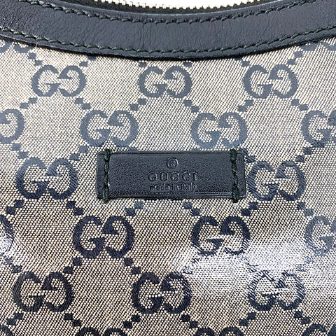 グッチ GUCCI ハンドバッグ キャンバス ブラック×ゴールド WS2252