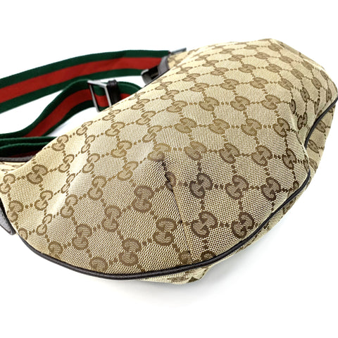 グッチ GUCCI ショルダーバッグ キャンバス ブラウン WS2259