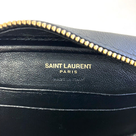 Saint Laurent Paris logo shoulder bag black WS2478