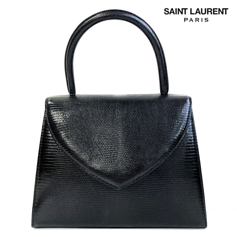 イヴ・サンローラン YVES SAINT LAURENT ハンドバッグ ブラック WS2485