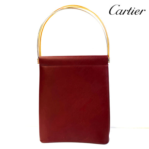 Cartier(カルティエ) ハンドバッグ レッド