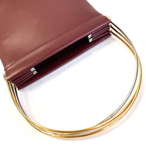 カルティエ CARTIER ハンドバッグ レッド WS2492