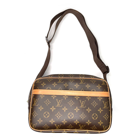 Louis Vuitton Louis Vuitton Monogram Reporter Sac à bandoulière PVC Black WS2530