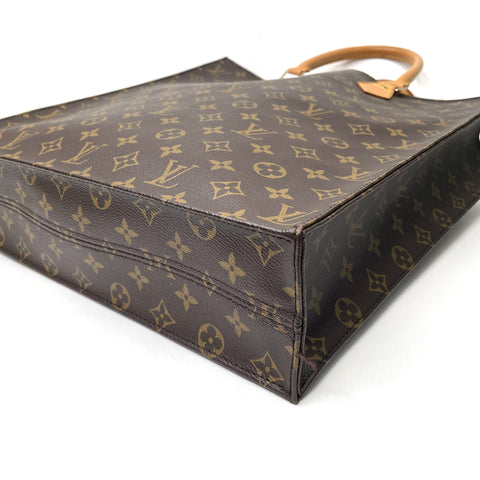 ルイ・ヴィトン LOUIS VUITTON サックプラント モノグラム ハンドバッグ VINTAGE 中古 定番 ブラウン WS2549