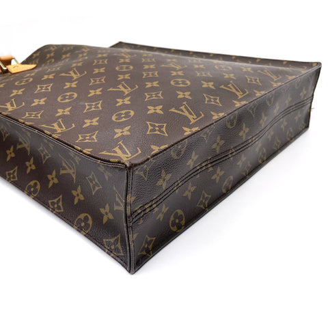 ルイ・ヴィトン LOUIS VUITTON サックプラント モノグラム ハンドバッグ VINTAGE 中古 定番 ブラウン WS2549