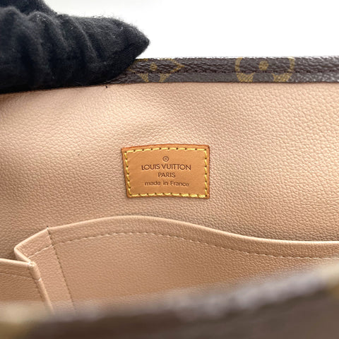 ルイ・ヴィトン LOUIS VUITTON サックプラント モノグラム ハンドバッグ VINTAGE 中古 定番 ブラウン WS2549