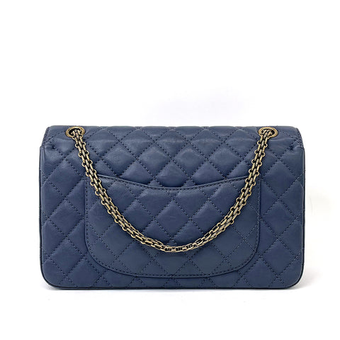 シャネル CHANEL マトラッセ チェーンショルダー 2016年 ショルダーバッグ ラムスキン ブルー WS2575 – NUIR VINTAGE