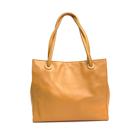 Chanel Coco Mark 2000 sac fourre-tout Lambe Orange WS2915