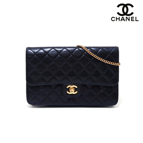 シャネル CHANEL ココマーク マトラッセ チェーン ショルダーバッグ ブラック WS3235