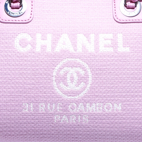 シャネル CHANEL ココマーク ドーヴィル ボーリング チェーン 2WAY  ショルダーバッグ ピンク WS3239