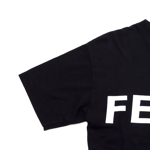 フェンディ FENDI ロゴ SIZE 36 半袖Ｔシャツ ブラック WS3311