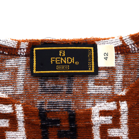 フェンディ FENDI 半袖Ｔシャツ ブラウン WS3313