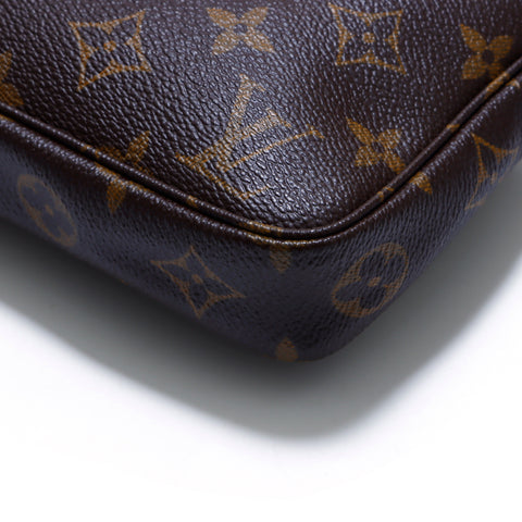 ルイ・ヴィトン LOUIS VUITTON モノグラム ポシェット アクセソワール ショルダーバッグ キャンバス ブラウン WS3410