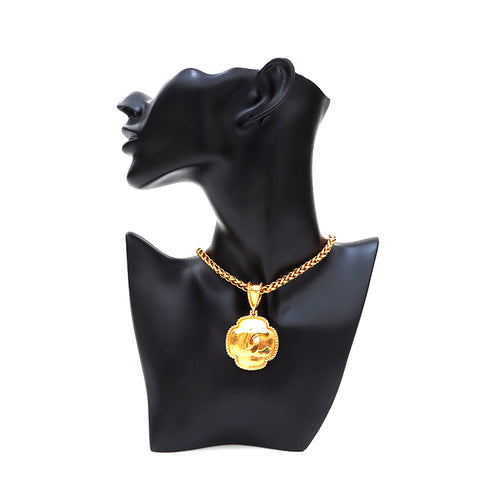 Chanel Coco Mark Chain Collier 1996 Collier GP Gold WS3443