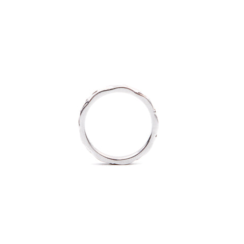 Chanel Silver Ring Size 4 2000 Ring Silver WS3446