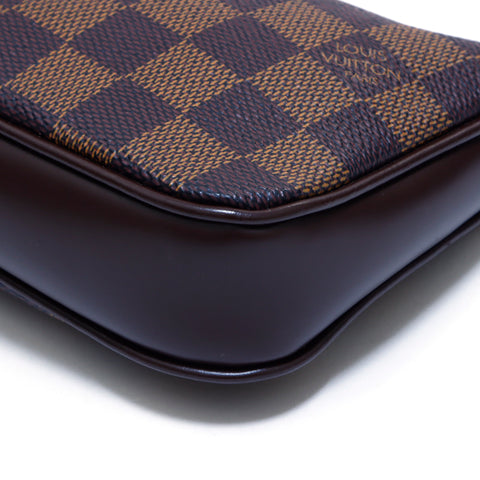 Louis Vuitton Louis Vuitton Damier Pouch Handbag Brown WS3545