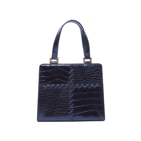 Yves Saint Laurent YVES SAINT LAURENT Leather Handbag Black WS3549