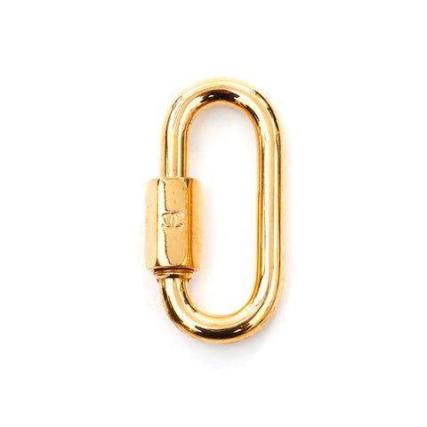 Chanel Carabiner Keychain Gold WS3626