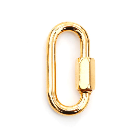 Chanel Carabiner Keychain Gold WS3626