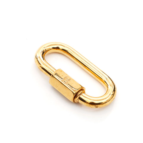 Chanel Carabiner Keychain Gold WS3626