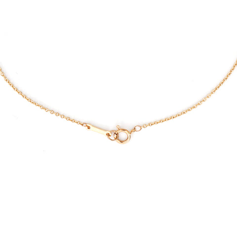 Tiffany TIFFANY&Co. Bean 18K YG Necklace Gold WS3647