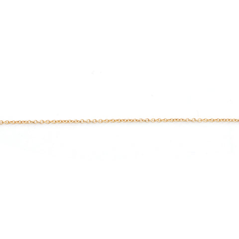 Tiffany TIFFANY&Co. Bean 18K YG Necklace Gold WS3647