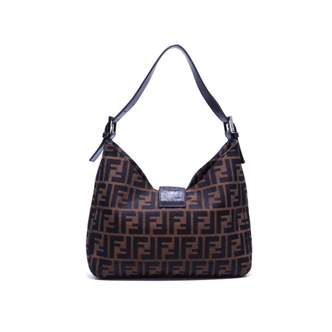 Fendi Zucca Modèle Mamma Gethet Bag Brown WS3663