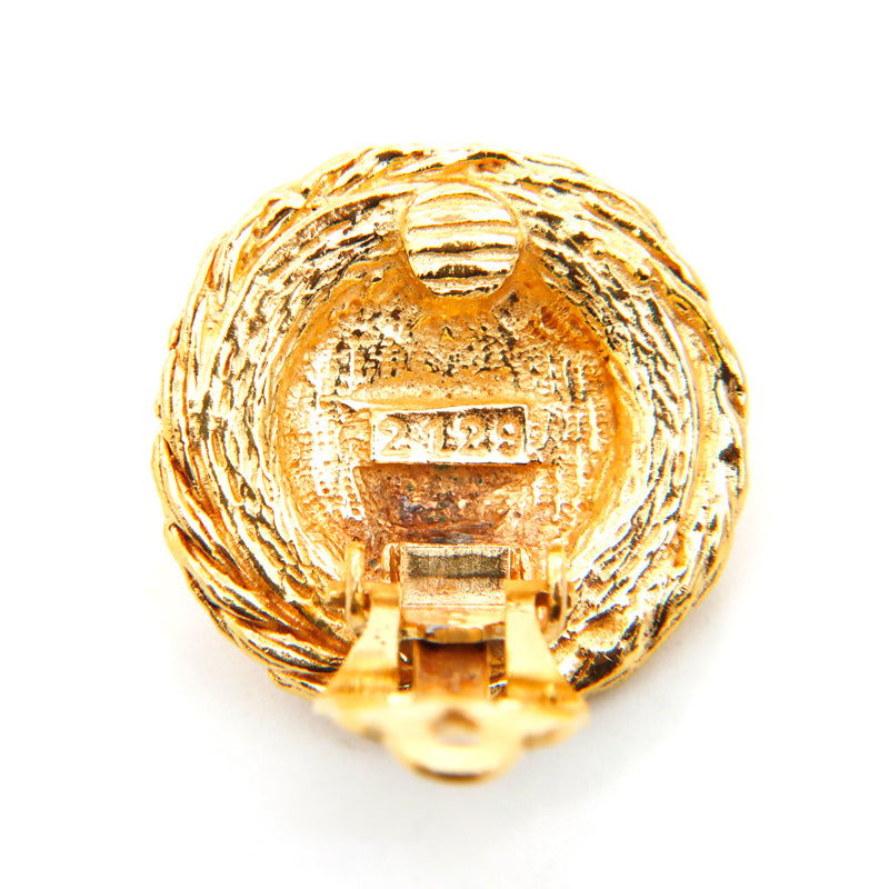 シャネル CHANEL ライオンモチーフ 1982年 イヤリング VINTAGE シャネル CHANEL ライオンモチーフ 1982年 イヤリング VINTAGE