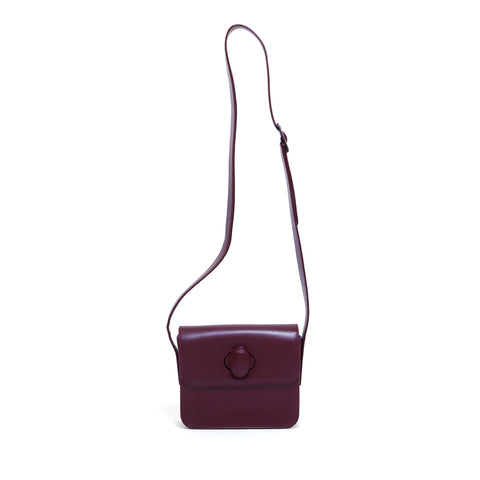 卡地亚徽标肩带皮革波尔多WS3946