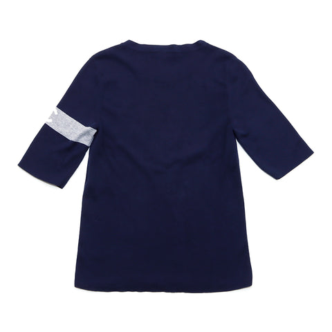 ディオールシャネル　ニット セーター　紺　半袖
